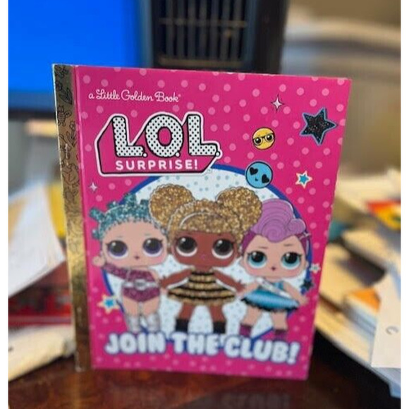 New 2023 A Little Golden Book LOL Dolls Surprise Join the Club - Picture 1 of 3